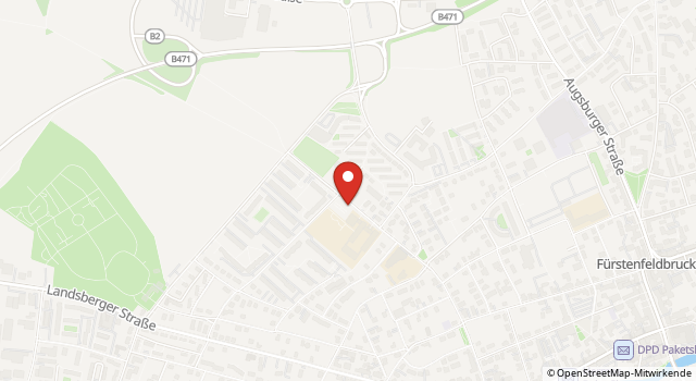 Map showing the locations of this offer