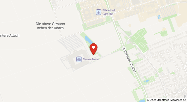 Map showing the locations of this offer