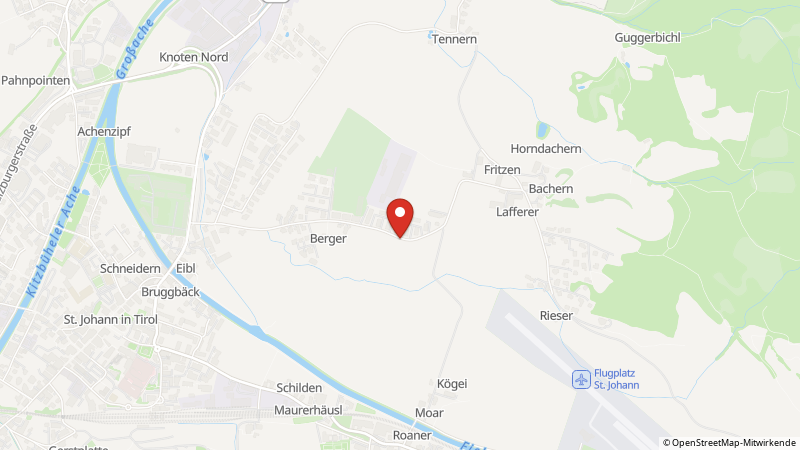 Map showing the locations of this offer