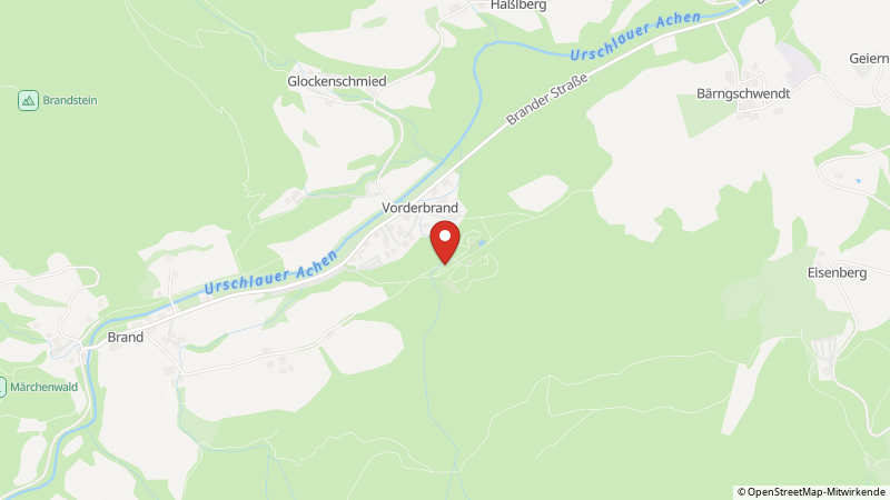 Map showing the locations of this offer