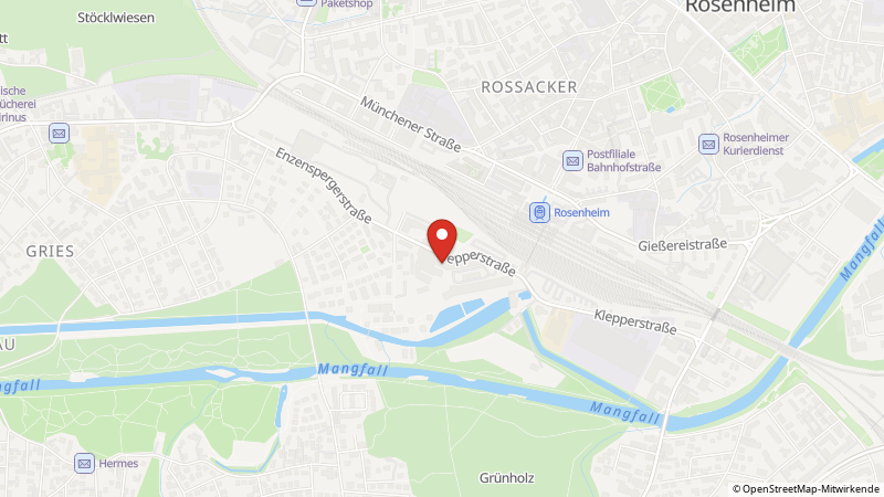 Map showing the locations of this offer