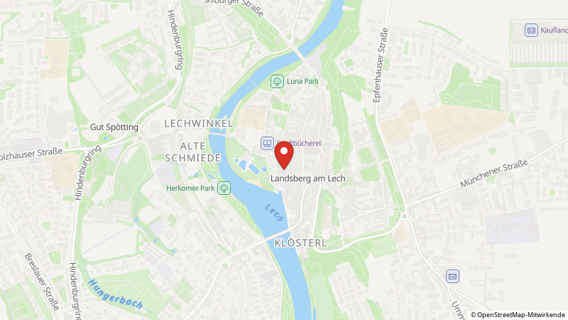 Map showing the locations of this offer