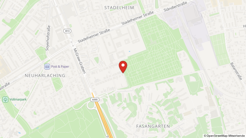 Map showing the locations of this offer