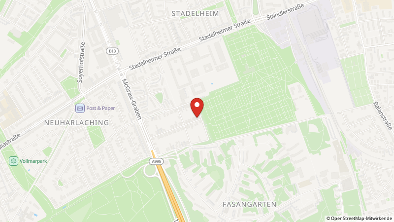 Map showing the locations of this offer
