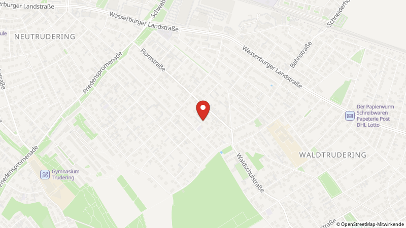 Map showing the locations of this offer