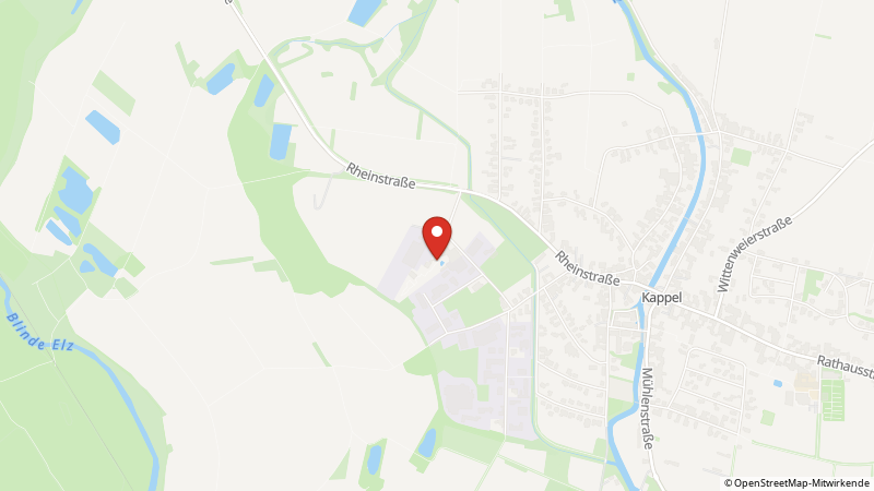 Map showing the locations of this offer