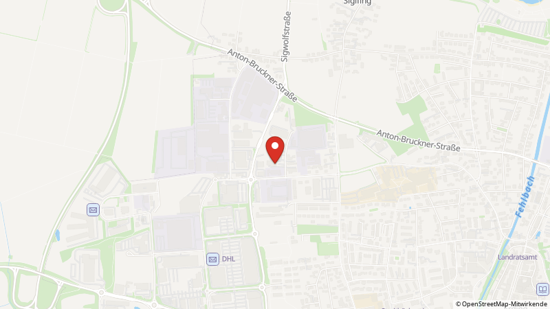 Map showing the locations of this offer