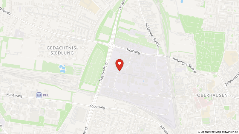 Map showing the locations of this offer