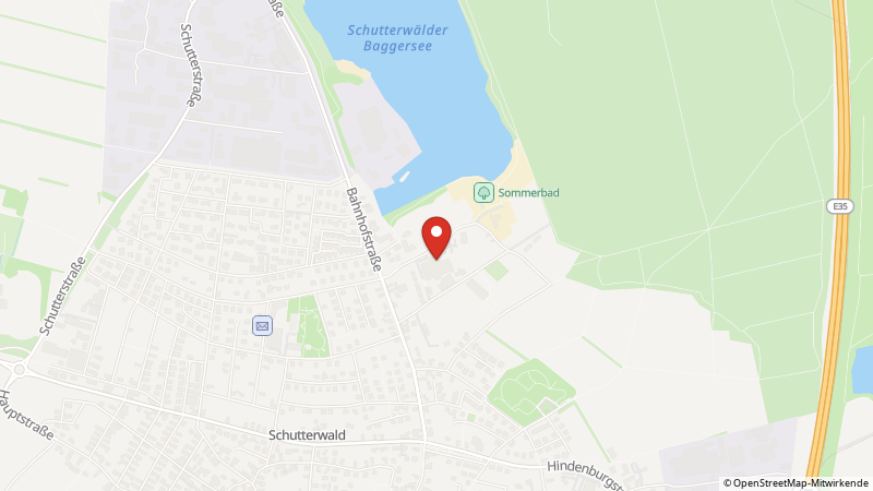 Map showing the locations of this offer
