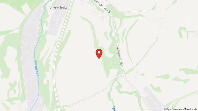 Karte mit den Standorten des Angebots