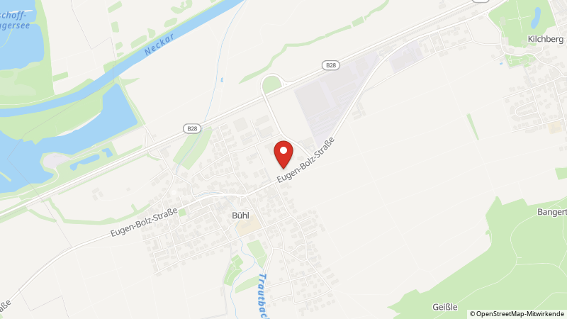 Map showing the locations of this offer