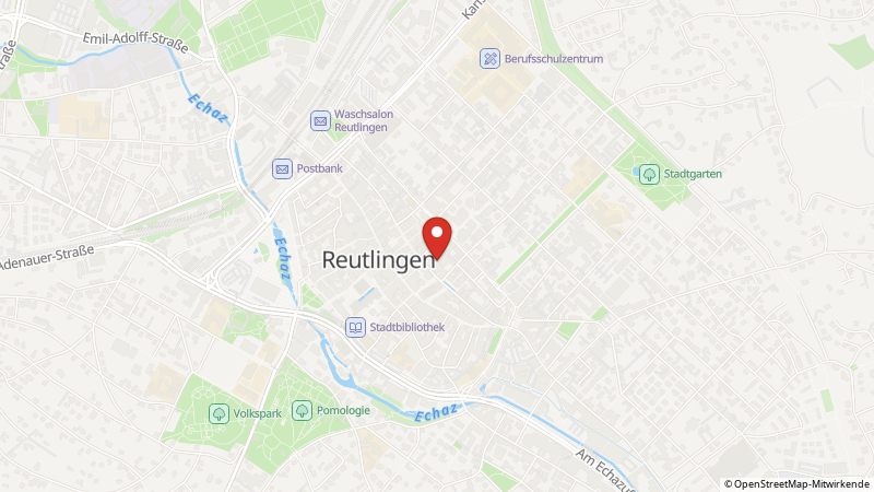 Karte mit den Standorten des Angebots