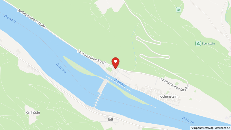 Karte mit den Standorten des Angebots