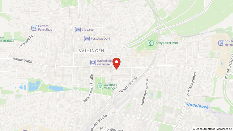 Map showing the locations of this offer