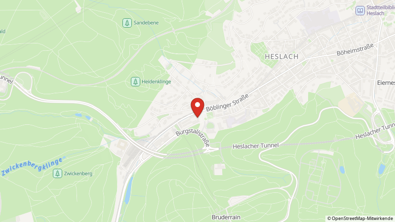 Map showing the locations of this offer