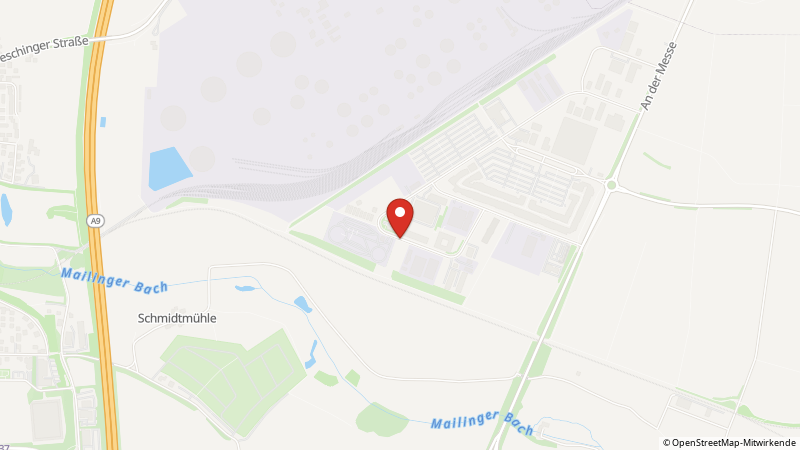 Map showing the locations of this offer