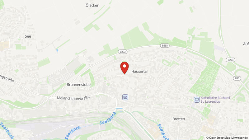 Map showing the locations of this offer