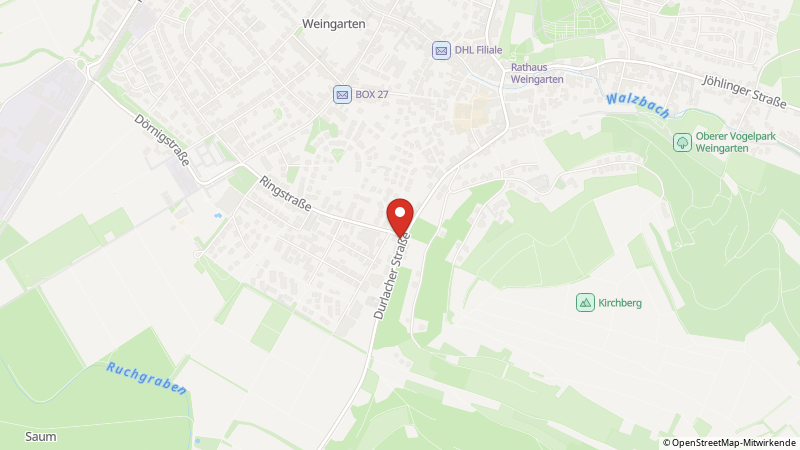 Map showing the locations of this offer