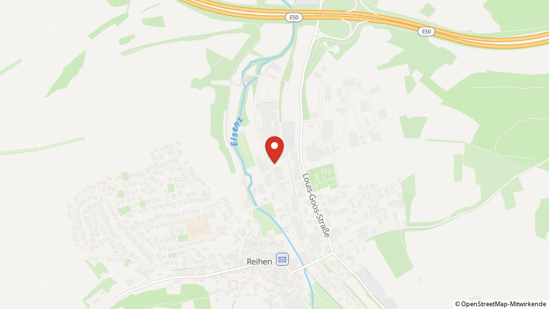 Map showing the locations of this offer