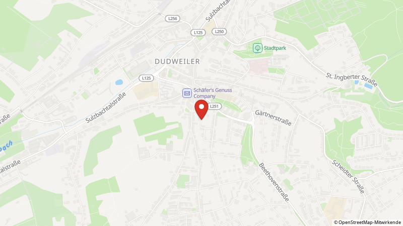 Map showing the locations of this offer