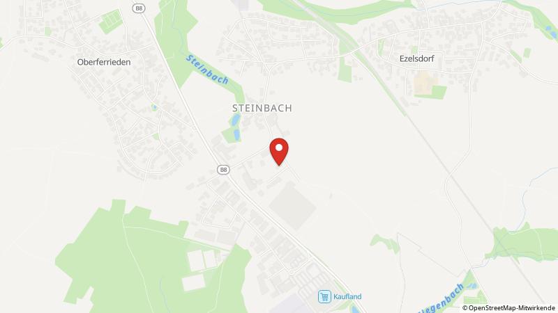 Map showing the locations of this offer