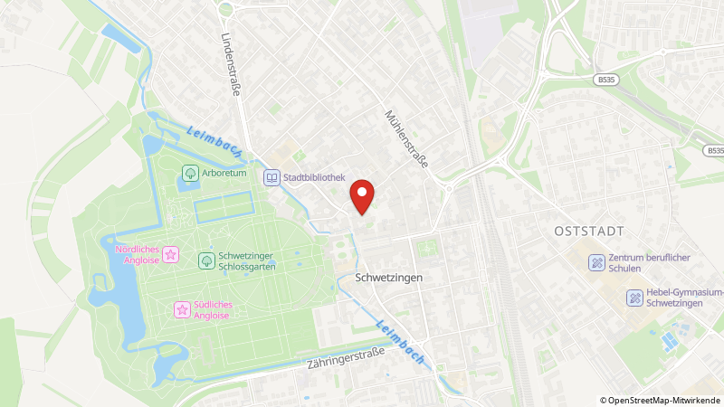 Map showing the locations of this offer