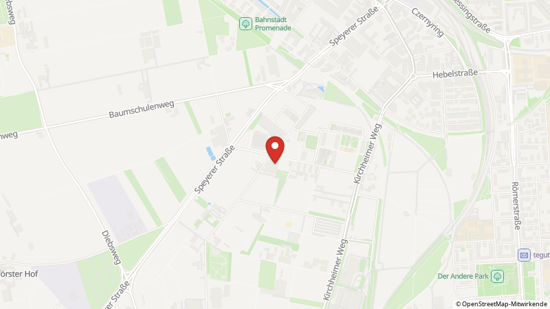 Map showing the locations of this offer