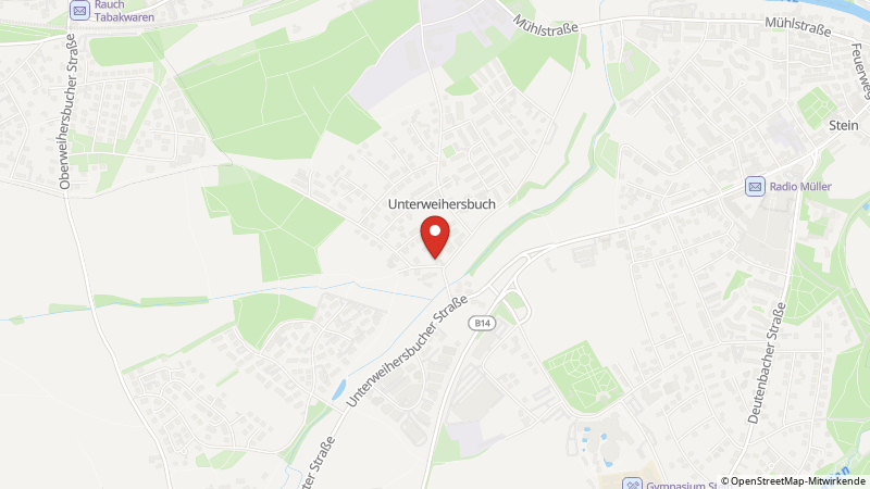 Map showing the locations of this offer