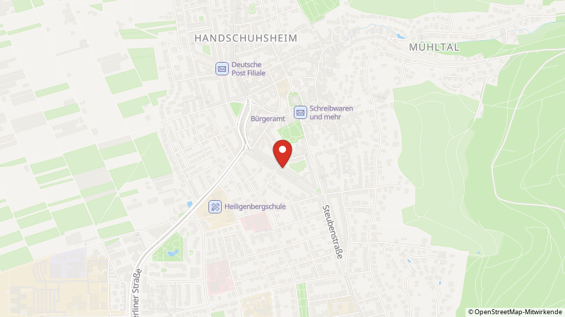 Map showing the locations of this offer