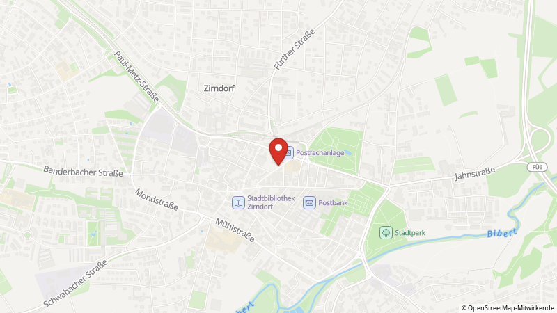 Map showing the locations of this offer