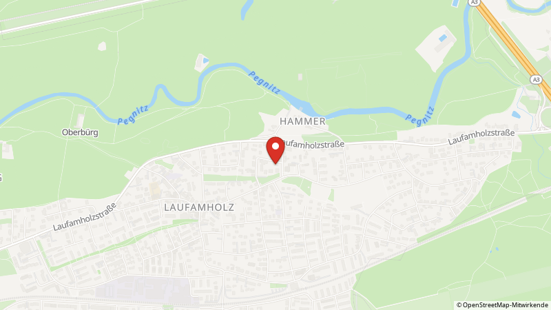 Map showing the locations of this offer