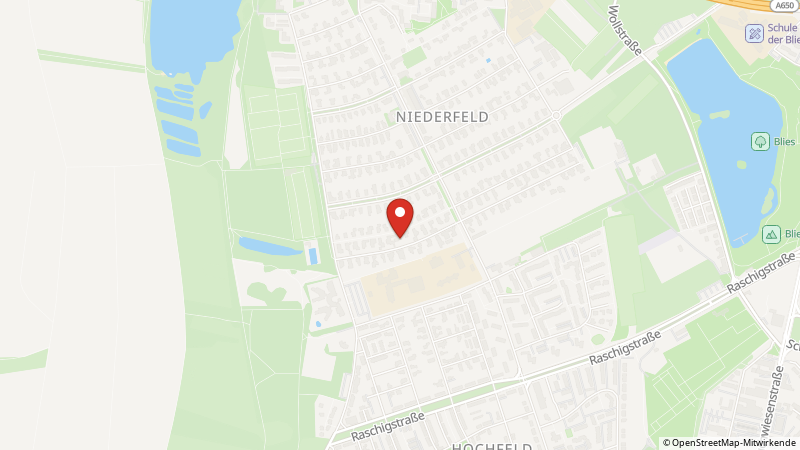 Map showing the locations of this offer