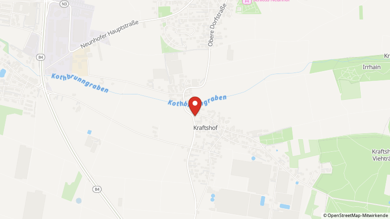 Map showing the locations of this offer