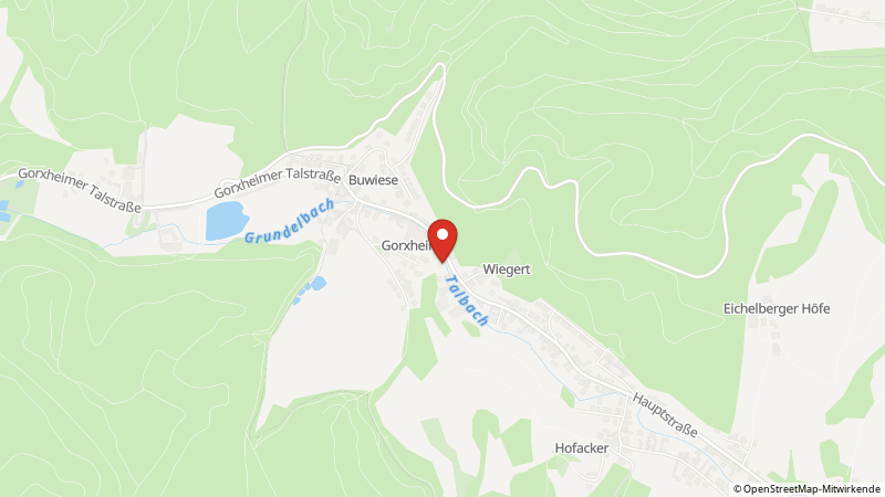 Map showing the locations of this offer