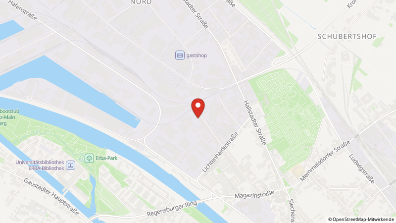 Map showing the locations of this offer
