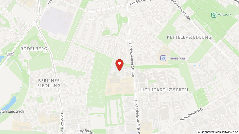 Map showing the locations of this offer