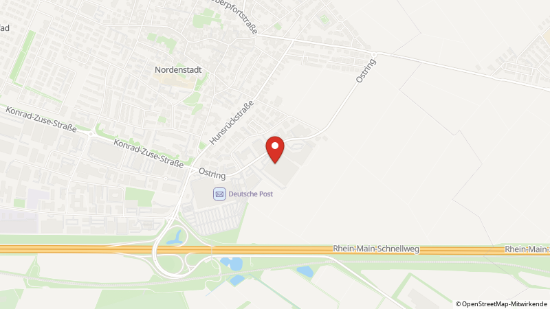 Map showing the locations of this offer