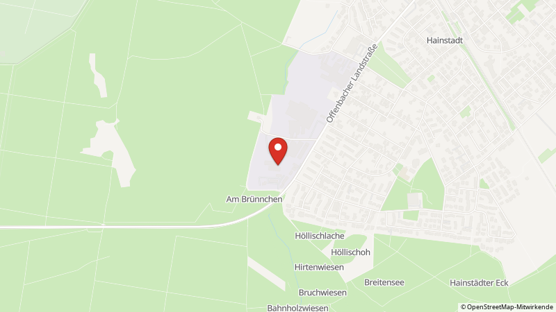 Map showing the locations of this offer