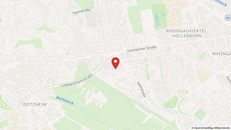 Map showing the locations of this offer