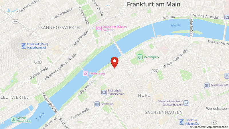 Map showing the locations of this offer