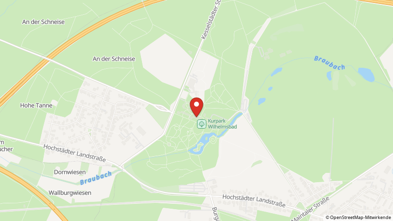 Map showing the locations of this offer