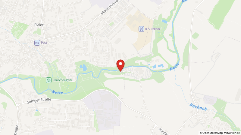 Map showing the locations of this offer