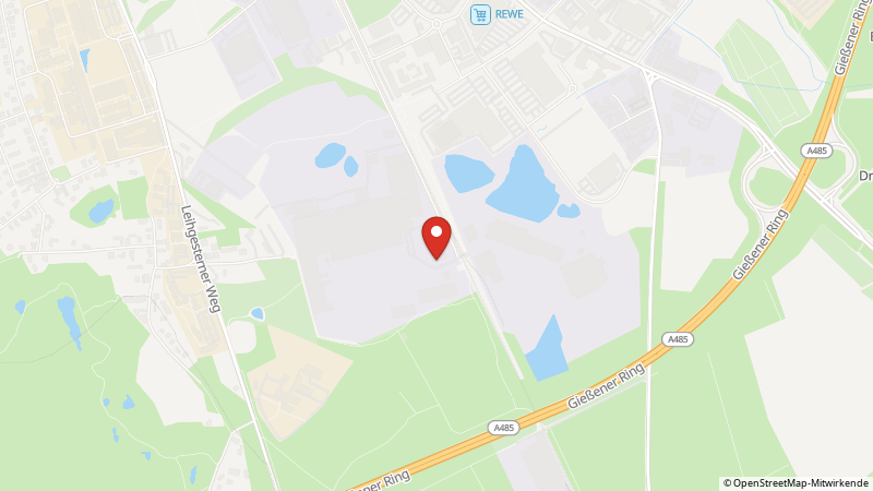 Map showing the locations of this offer