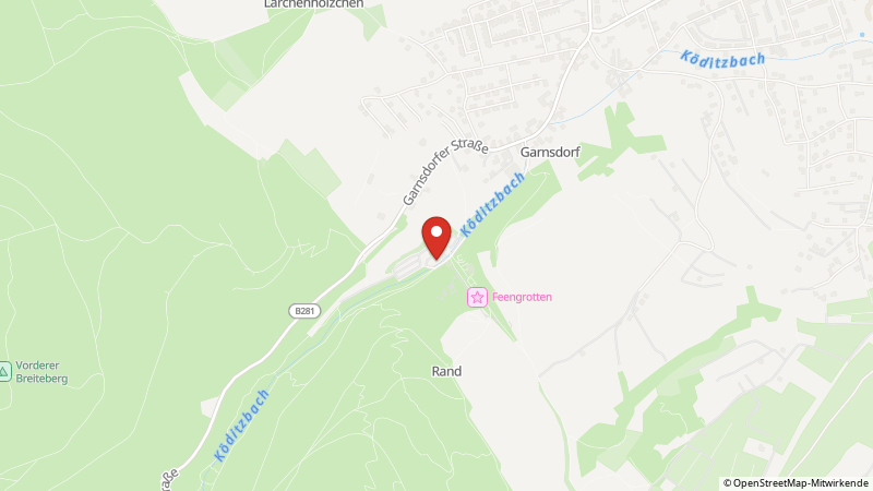 Map showing the locations of this offer