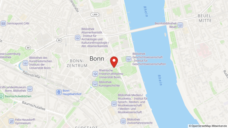 Карта с местами проведения