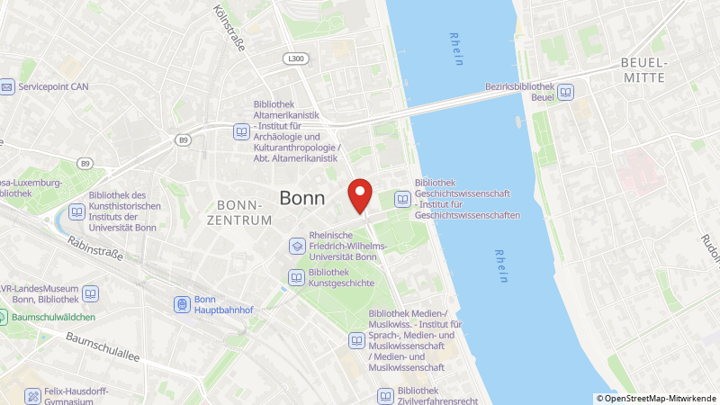 Map showing the locations of this offer