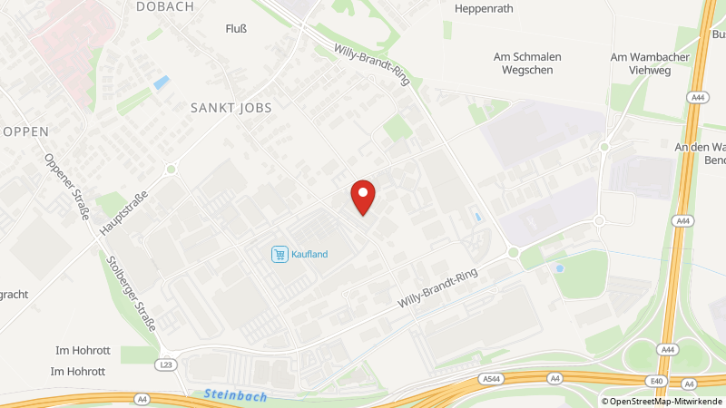 Map showing the locations of this offer