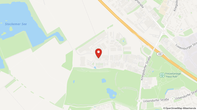 Map showing the locations of this offer