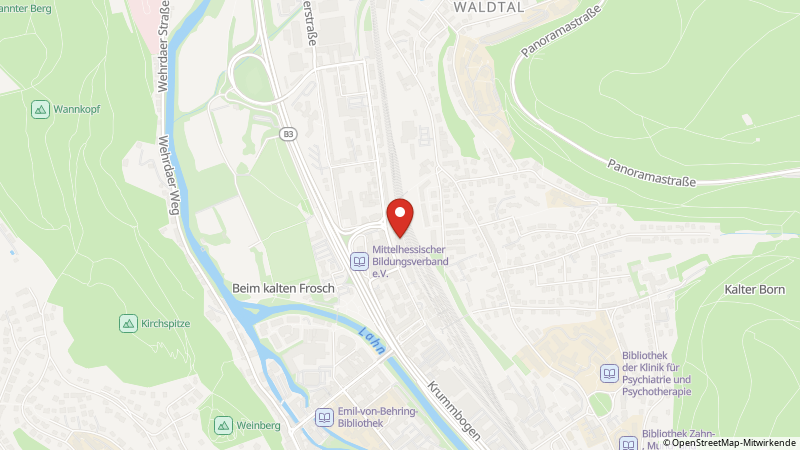 Map showing the locations of this offer