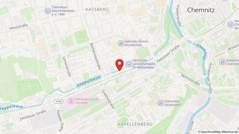 Map showing the locations of this offer